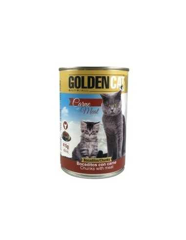 Petiscos de carne Goldencat