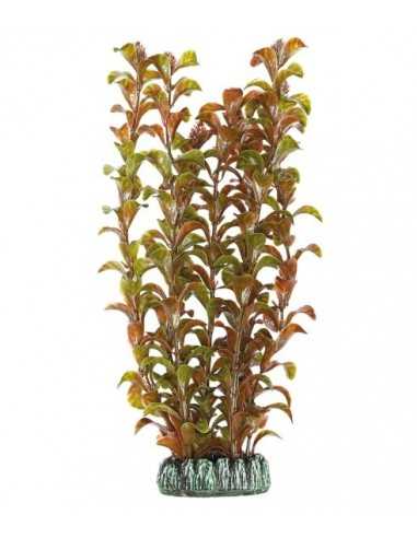 Alternanthera Red Plastic Plant AQUATIC PLANTS (28cm) ICA