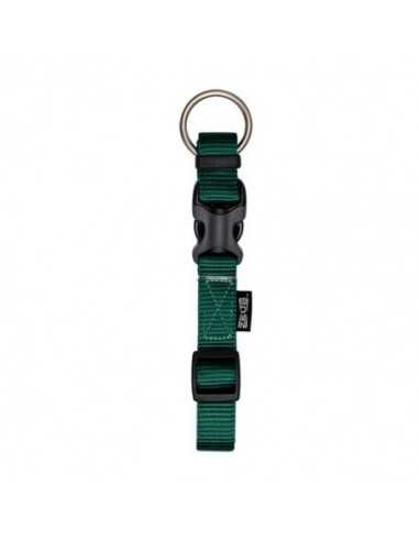 Collier Naylon Lisse vert Zeus