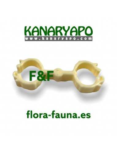 Pulseira de perna dupla torcida Kanaryapo N 7