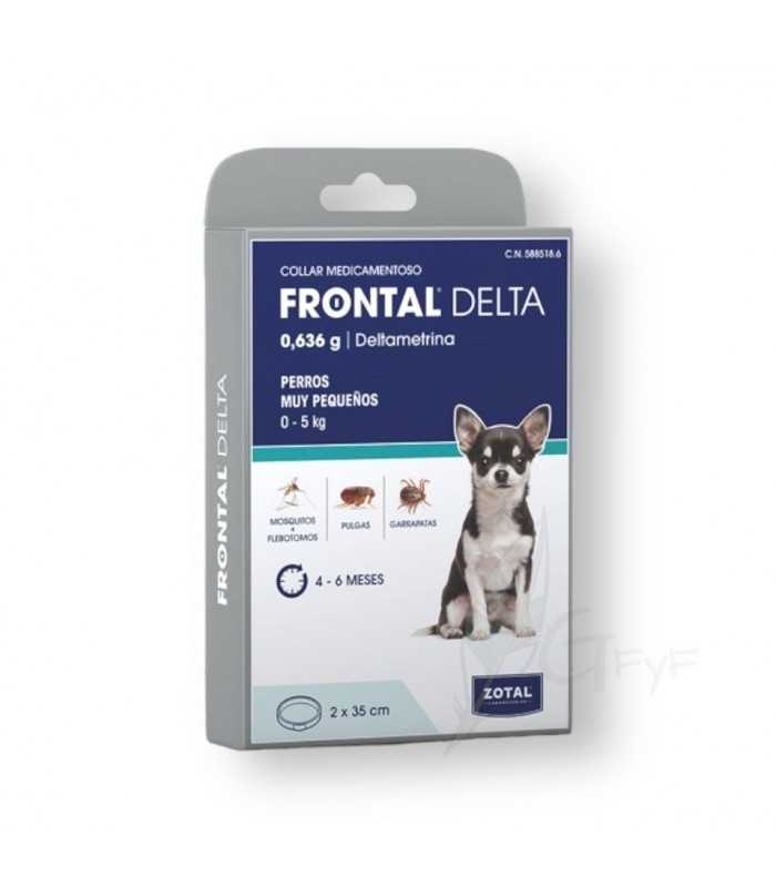 Frontal Delta Antiparasitic Collar 35 cm ZOTAL