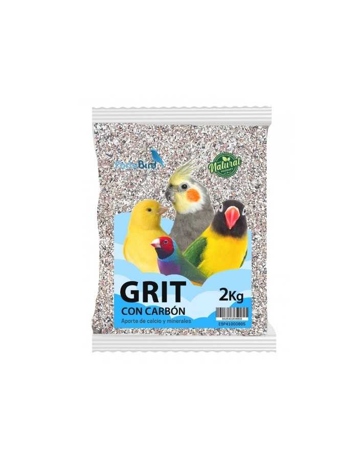 Grit mit Holzkohle 2kg Fortebird