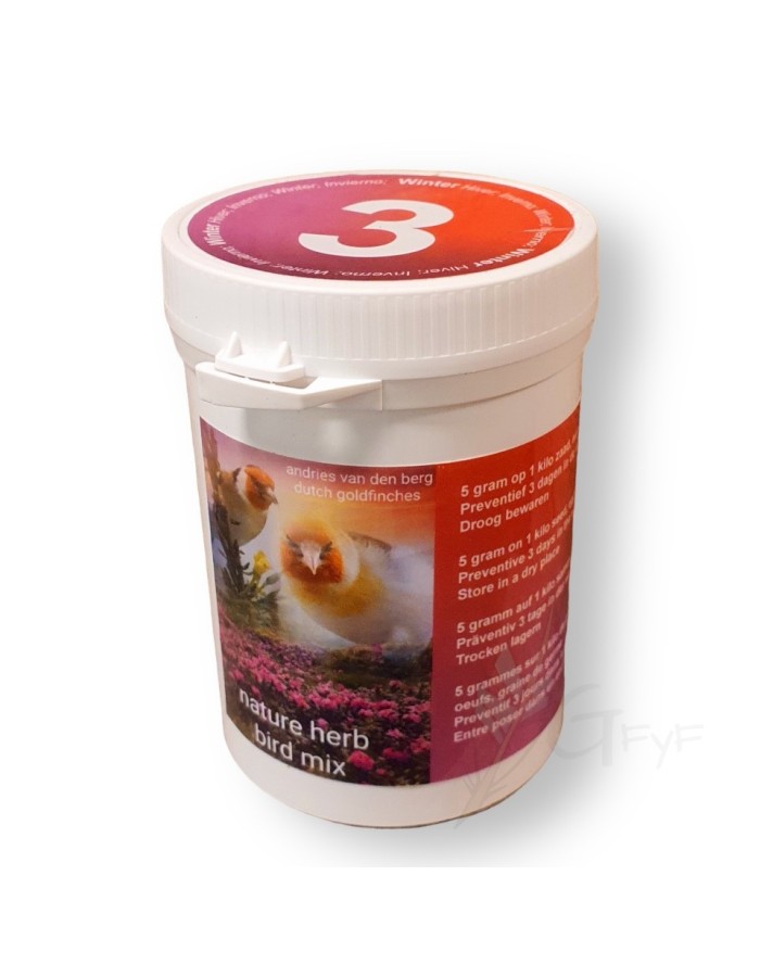 Nature herb bird mix 3-période hivernale